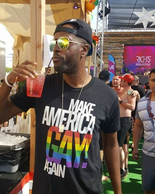 Living my best black ass life at San Diego Pride.